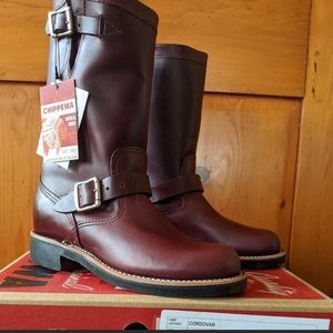 Chippewa Leather Raynard Harness Boots Womens